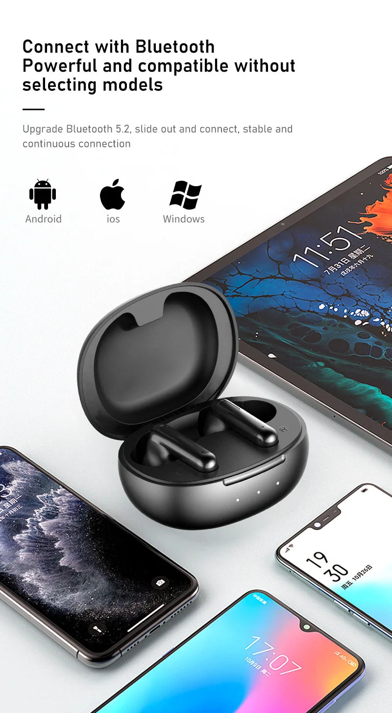 Sony Intelligent Noise Reduction Headset LX102 True Wireless Bluetooth Headphones HIFI Stereo Motion Waterproof Earphones Mic
