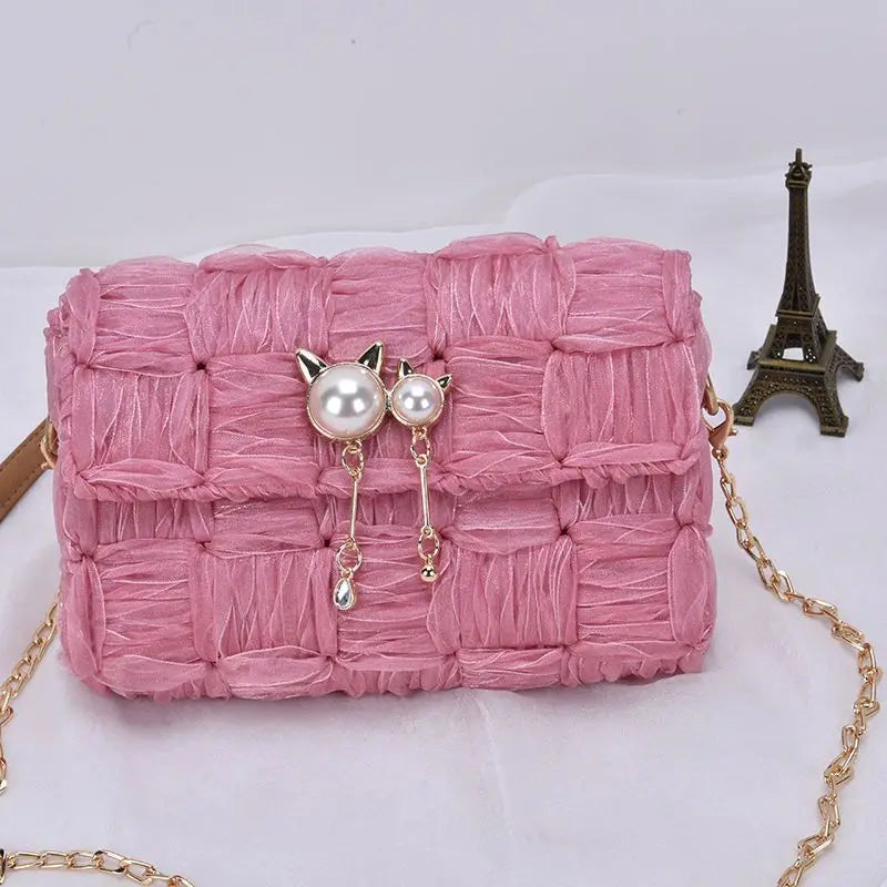 DIY Hand Knitting Crochet Bags Material Kit Woven Bag Making Tool Cross Stitch Mesh Plastic Canvas Sheets Set Handmade Purse Kit