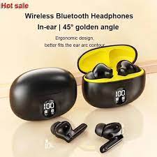 π₯ TWS Wireless Earbuds with LED Display β ENC Noise Cancellation, HiFi Stereo, Bluetooth 5.3 β Available in Black & White π§