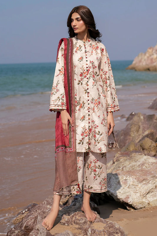 Digital Printed Lawn Suit – USE-9157 | 3-Piece Summer Collection