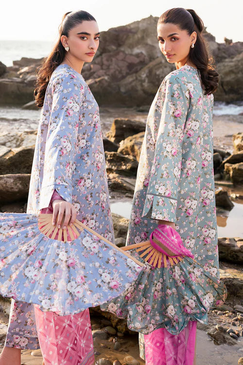DIGITAL PRINTED LAWN USE-9155 3 Pieces  SKU: JZ-SUMMER-9155-0