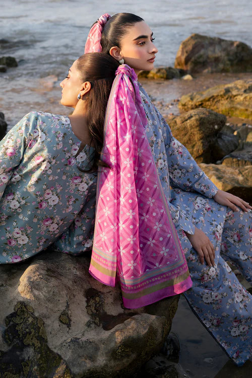 DIGITAL PRINTED LAWN USE-9155 3 Pieces  SKU: JZ-SUMMER-9155-0