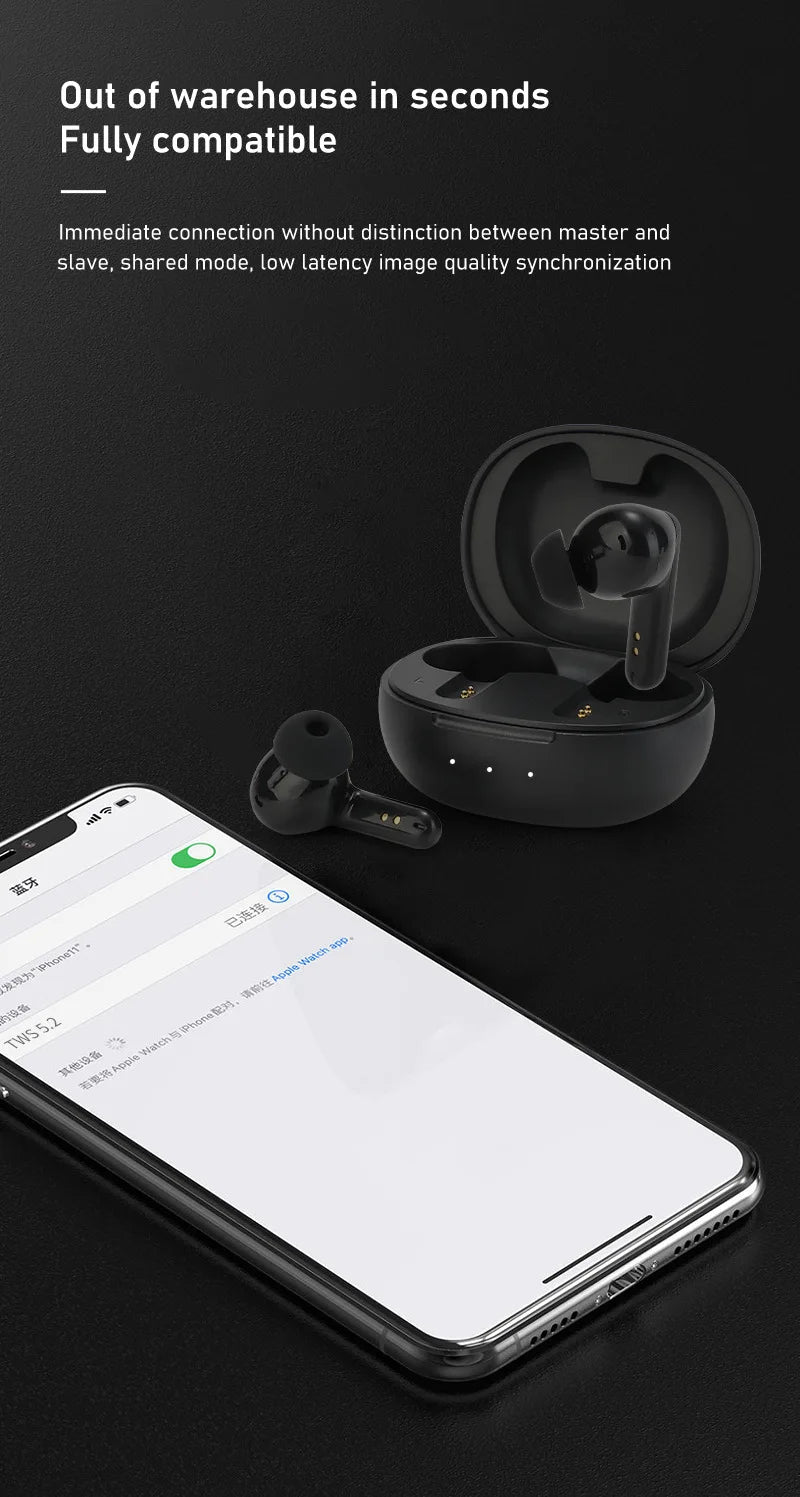 Sony Intelligent Noise Reduction Headset LX102 True Wireless Bluetooth Headphones HIFI Stereo Motion Waterproof Earphones Mic