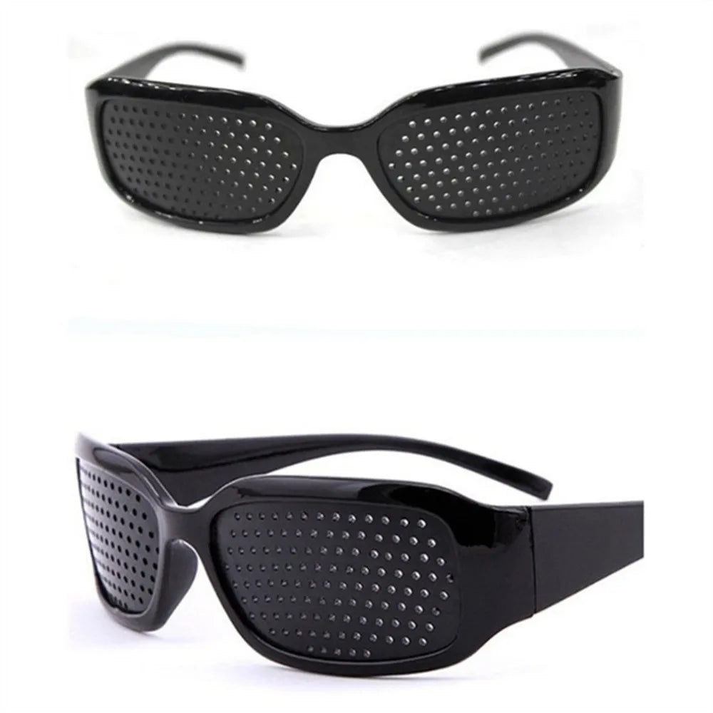 Anti-fatigue Vision Care Wearable Corrective Glasses Improve Stenopeic Pinhole Pin Hole Glasses Eye Protection For Men Women